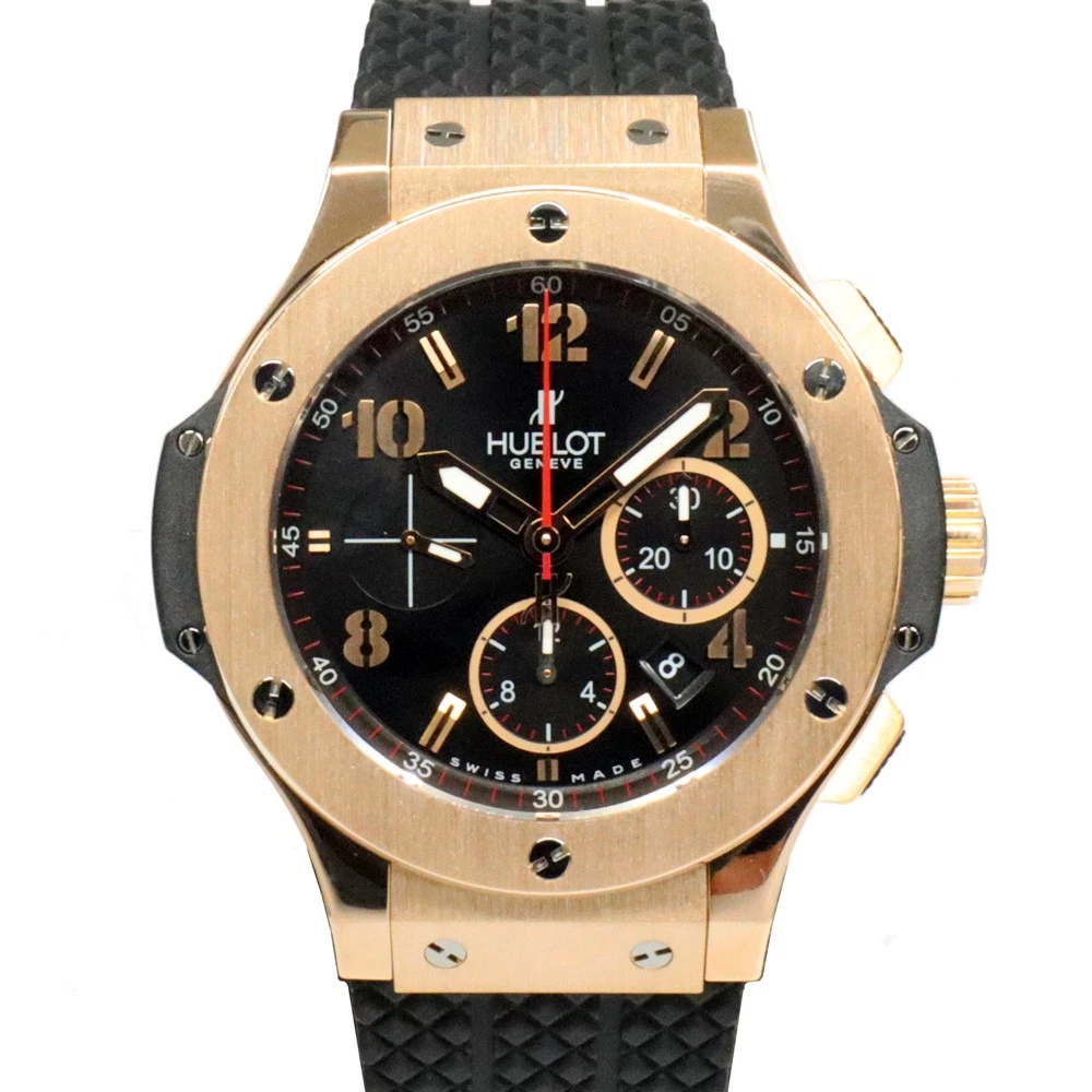 Hublot — Hublot Wristwatch 301.PX.130.RX 44mm Gold, Red / Stainless Steel Watch #UW054