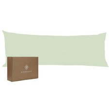 100 Organic Cotton Body Pillow Cover for Body Pillowcases 300 Thread Count S...
