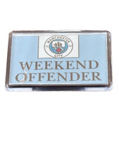 Manchester City Magnets WEEKEND OFFENDER Legends Football Fans Collectable Gifts
