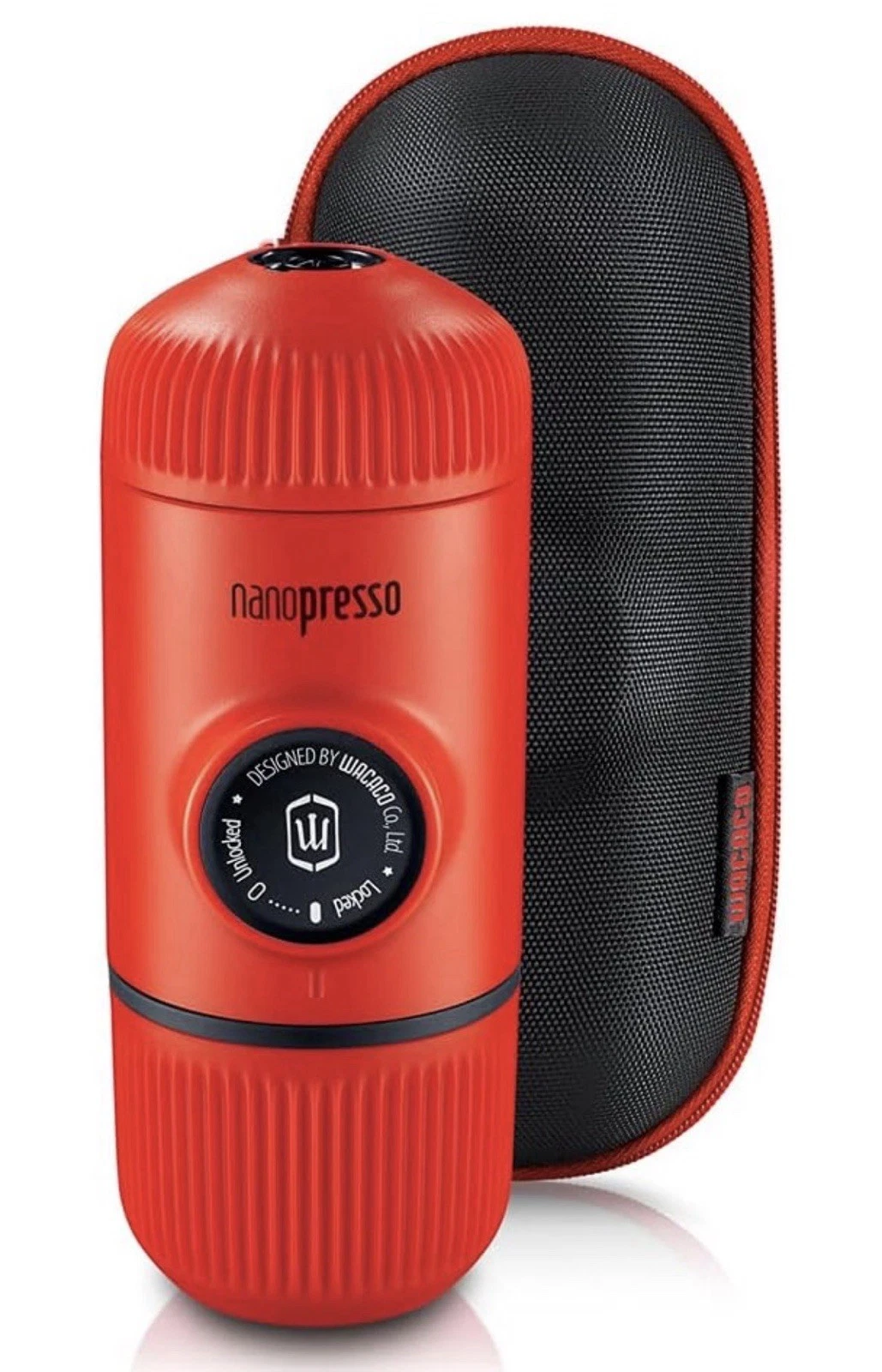 Wacaco Nanopresso Portable Espresso Maker Red New With Case