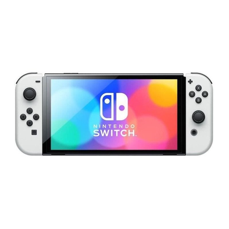 Console Nintendo Switch modèle OLED avec écran dynamique couleurs intenses pour gamers - 4