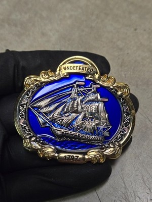 USS Constitution Old Ironsides Navy Challenge Coin
