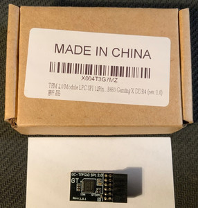 GC-TPM2.0_S (12 Pin 12-1) LPC TPM 2.0 Trusted Platform Module