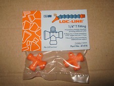 Loc-Line 1/4" Hose 1/4" Female to 2 1/4" Male T Fitting 41416 NEW