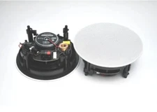 NemaTech 6.5” 100 Watt in-Ceiling Infinity Series Round Speakers-Pair