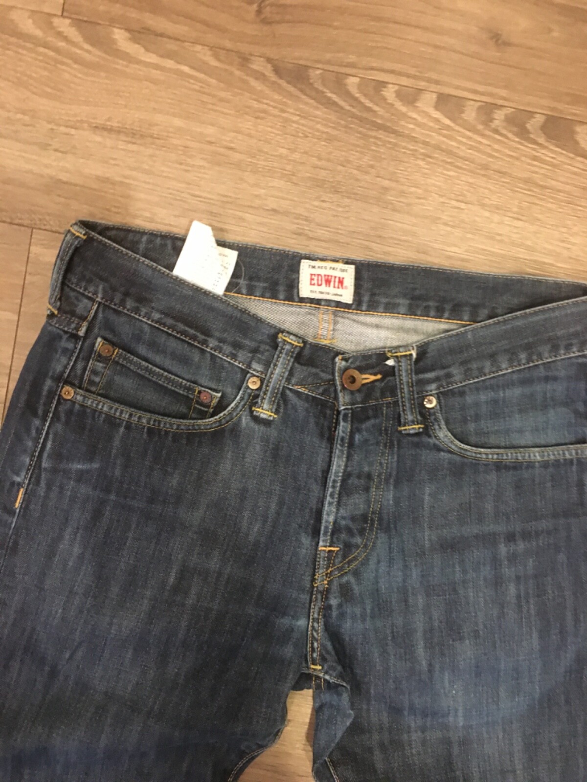 Edwin ED 47 Mens Dark Denim Jeans Size 32W eBay