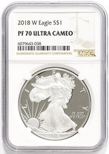 2018 American Eagle PR 70 Graded Silver Bullion Coins for sale | eBay