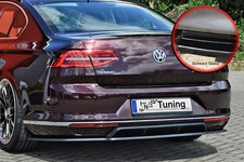 Heckdiffusor mit Cupspoiler aus ABS für VW Passat 3G B8 mit ABE schwarz glanz