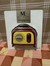 Worlds Smallest Mini Retro Radio - Collectibles SEALED