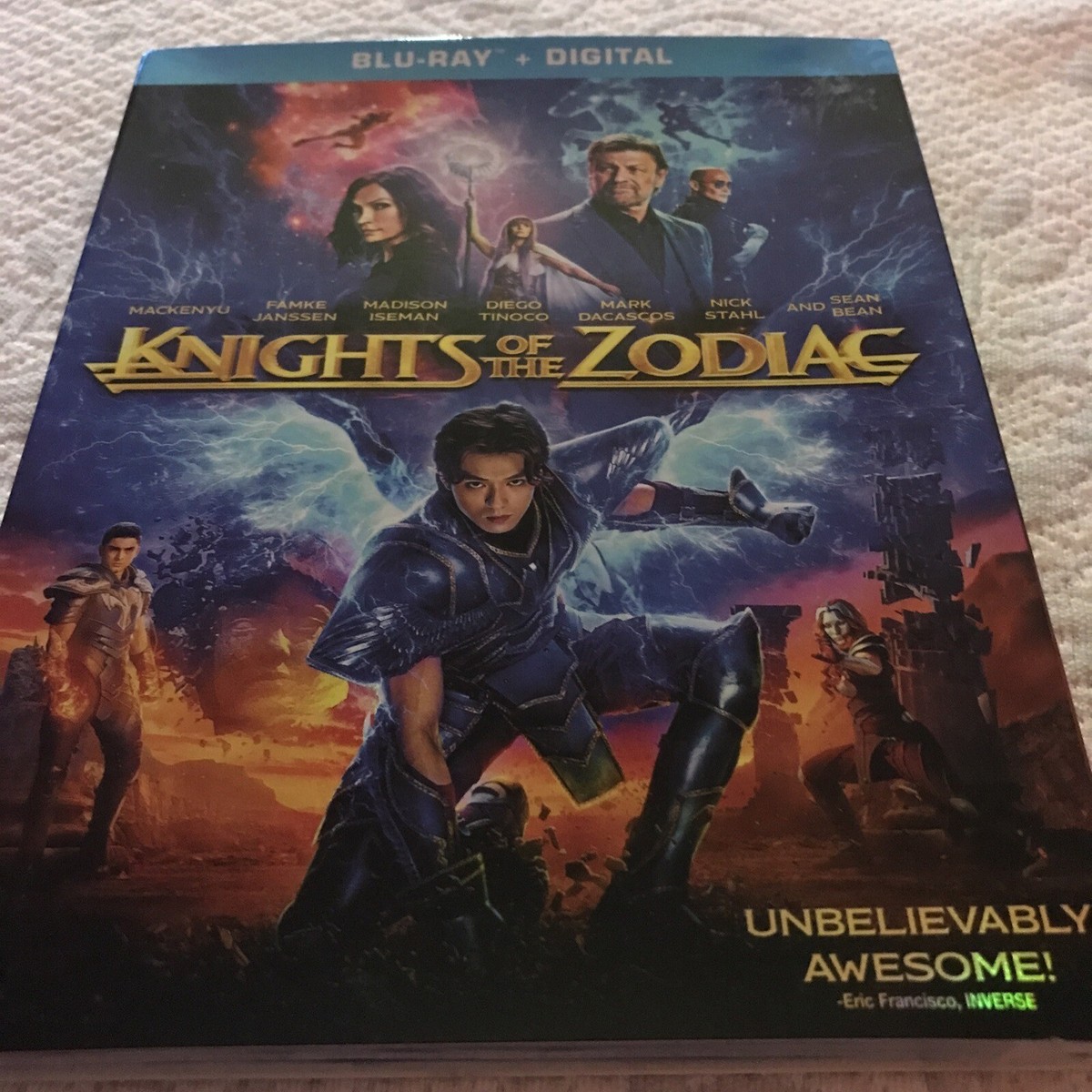 Knights of the Zodiac (Blu-ray, 2023) With Art Cover 43396633162| eBay
