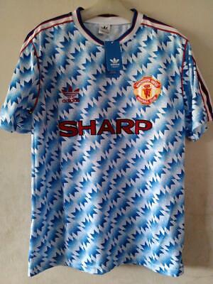 Retro Manchester United Away Football Shirt 90/92 - SoccerLord