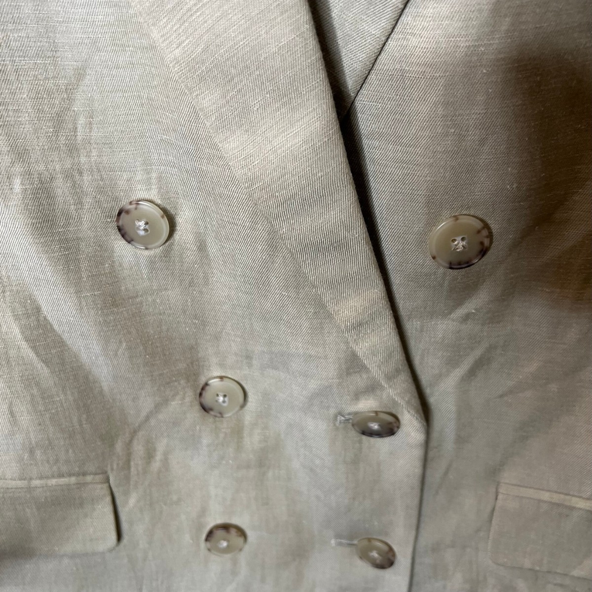 J.Crew $268 Double-Breasted Blazer Jacket Chelsea Linen J.Crew $268 Double-Breasted Blazer Jacket Chelsea Linen