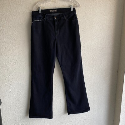 Levi's Jeans Womens 14 Blue Perfectly Slimming 512 Bootcut Denim Pants 31x30.5