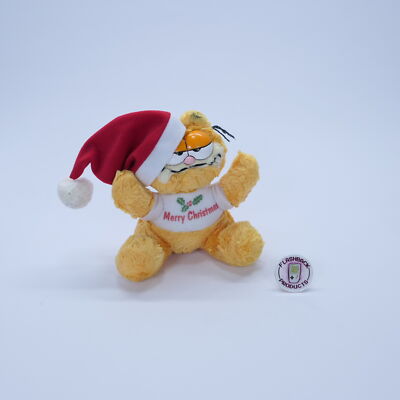Garfield Cat Katze Stofftier Plüschtier Merry Christmas Angel Toy 90er /R16F2