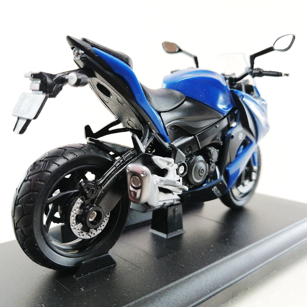 2017 SUZUKI GSX-S1000 F Motorcycle Diecast Model Welly 1:18 Scale