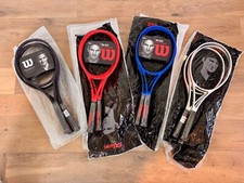 RARE  NEW Wilson RF97 4 3/8 Original  Laver Cup Silver Federer Nadal L3