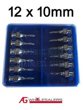 12 X 10mm 16G LUER LOCK NEEDLE VACCINATOR INJECTION GUN CATTLE SHEEP GOATS 