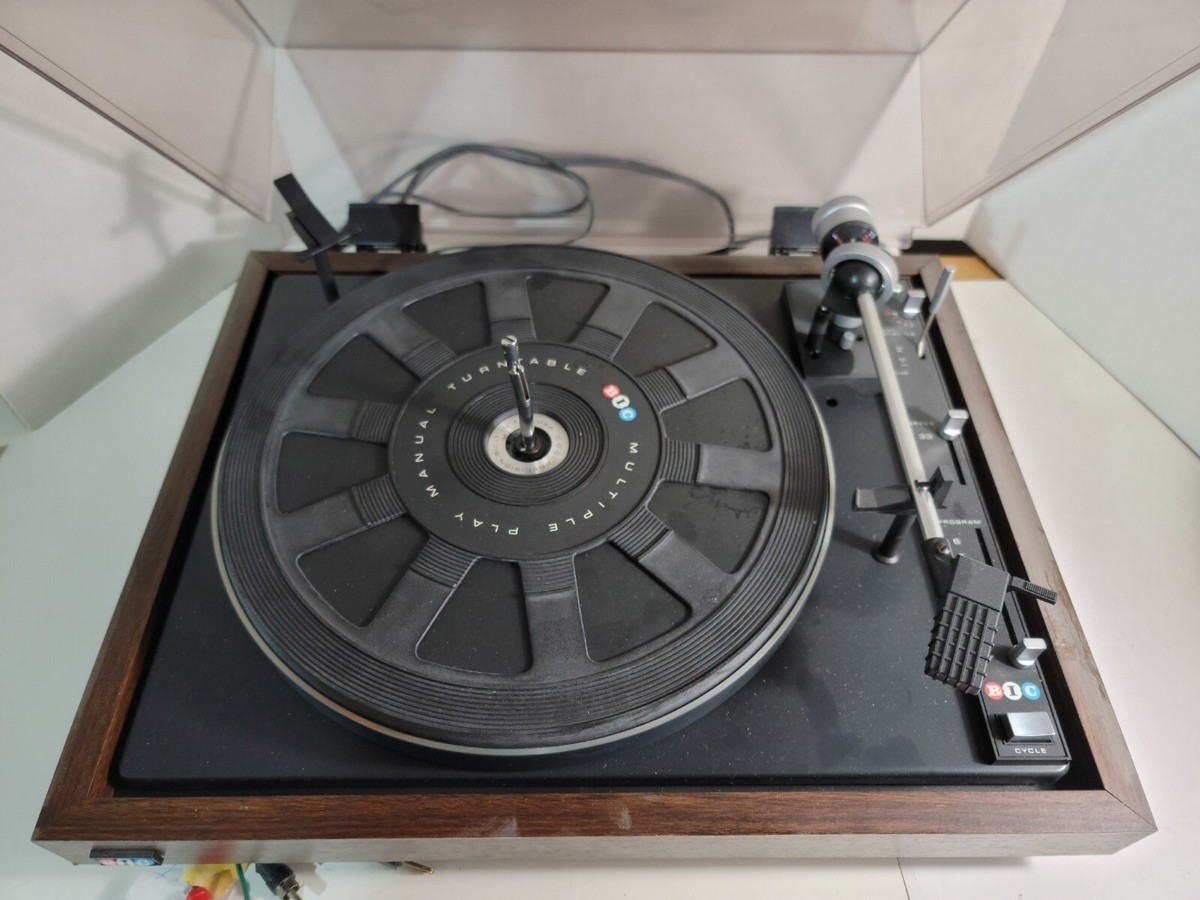 BIC Belt Drive 940 Multiple Play Manual Turntable with RARE