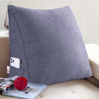 bed armrest pillow