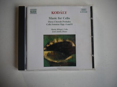 Kodaly : Cello Sonatas Opp. 4 and 8 - CD