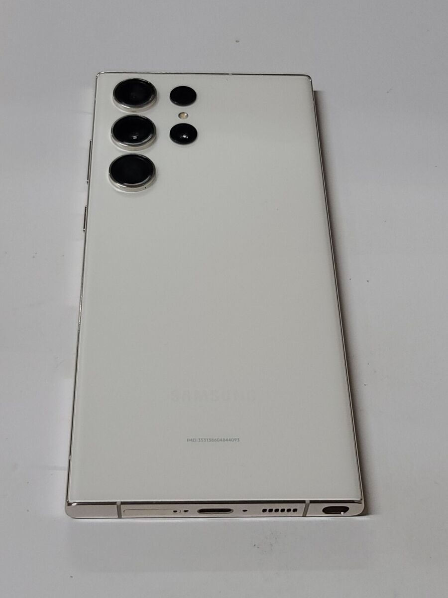 Samsung Galaxy S23 Ultra SM-S918U, 512 GB, White,Unlock,Good Cond:ZA200 Samsung Galaxy S23 Ultra SM-S918U, 512 GB, White,Unlock,Good Cond:ZA200
