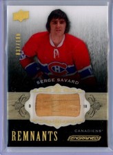 2018-19 Upper Deck Engrained Remnants #RSS Serge Savard STICK /100 - CANADIENS