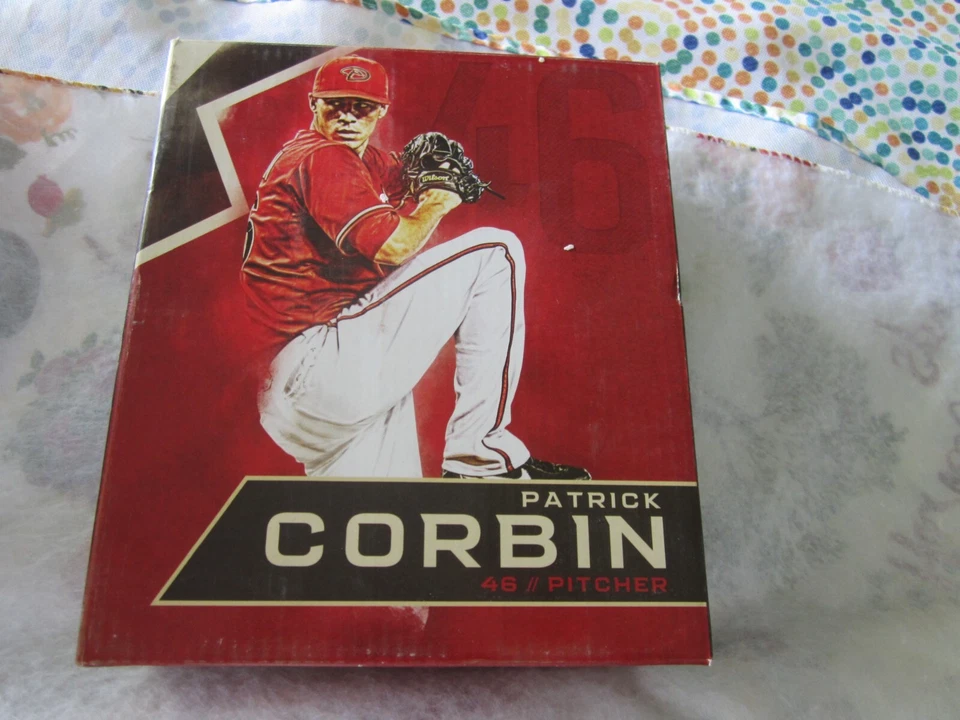 Patrick Corbin Arizona Diamondbacks Bobblehead SGA - New in Box - Image 2 of 4
