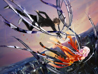 V6191 Guilty Crown Inori Yuzuriha Shu Ouma Anime Art Decor WALL POSTER PRINT