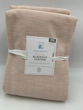 Pottery Barn Kids Evelyn Blackout Drape Panel Curtain Blush 44x 108" READ 7453D