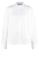 NWOT Gap Ruffle collar shirt, White SIZE S   #241241