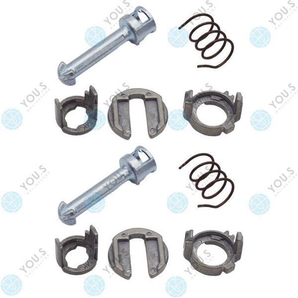 2 Satz You.S Reparatur TüRschloss Zylinder Beifahrerseite FüR Bmw 3 E46-image