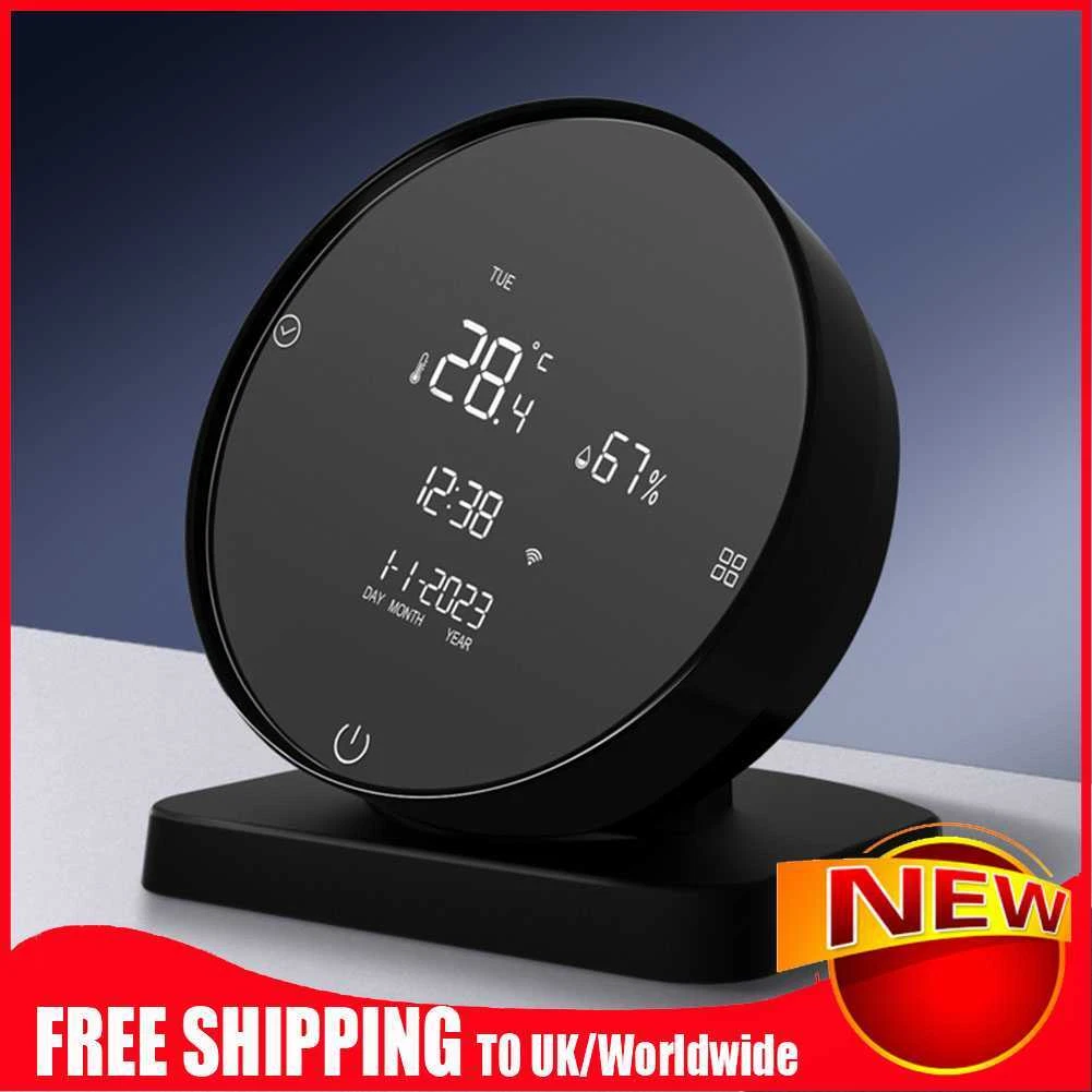 WiFi Tuya Hygrometer Thermometer Work with Alexa Google Home IR Remote  Control