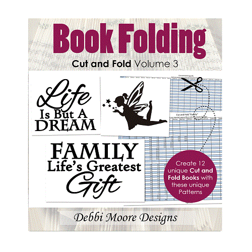Debbi Moore Book Folding Cut & Fold Volume 3 Create & Craft Special CD  (326228)