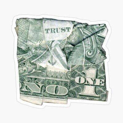 Trust no one Sticker hippie sabotage Decal