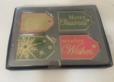 Set of 24 Creative Presence Embellished Gift Tags/Hang Tags For Gift Giving