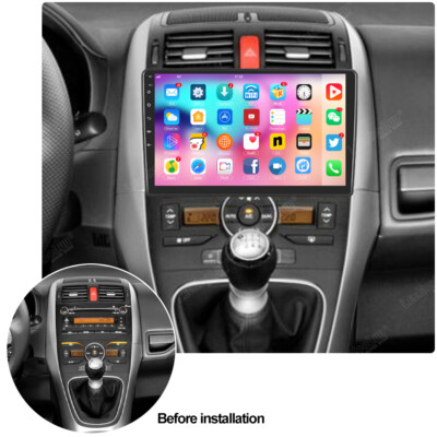 32GB Android 13.0 Autoradio Für Toyota Auris E15 2006-2012 GPS WiFi RDS FM BT