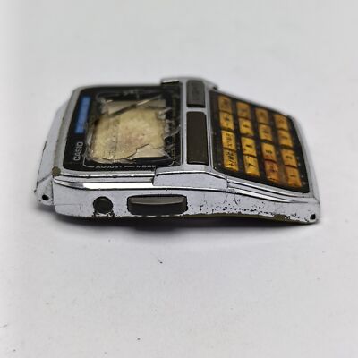 Casio Data Bank DBC-63 Telememo 50 Calculator 1276 Vintage