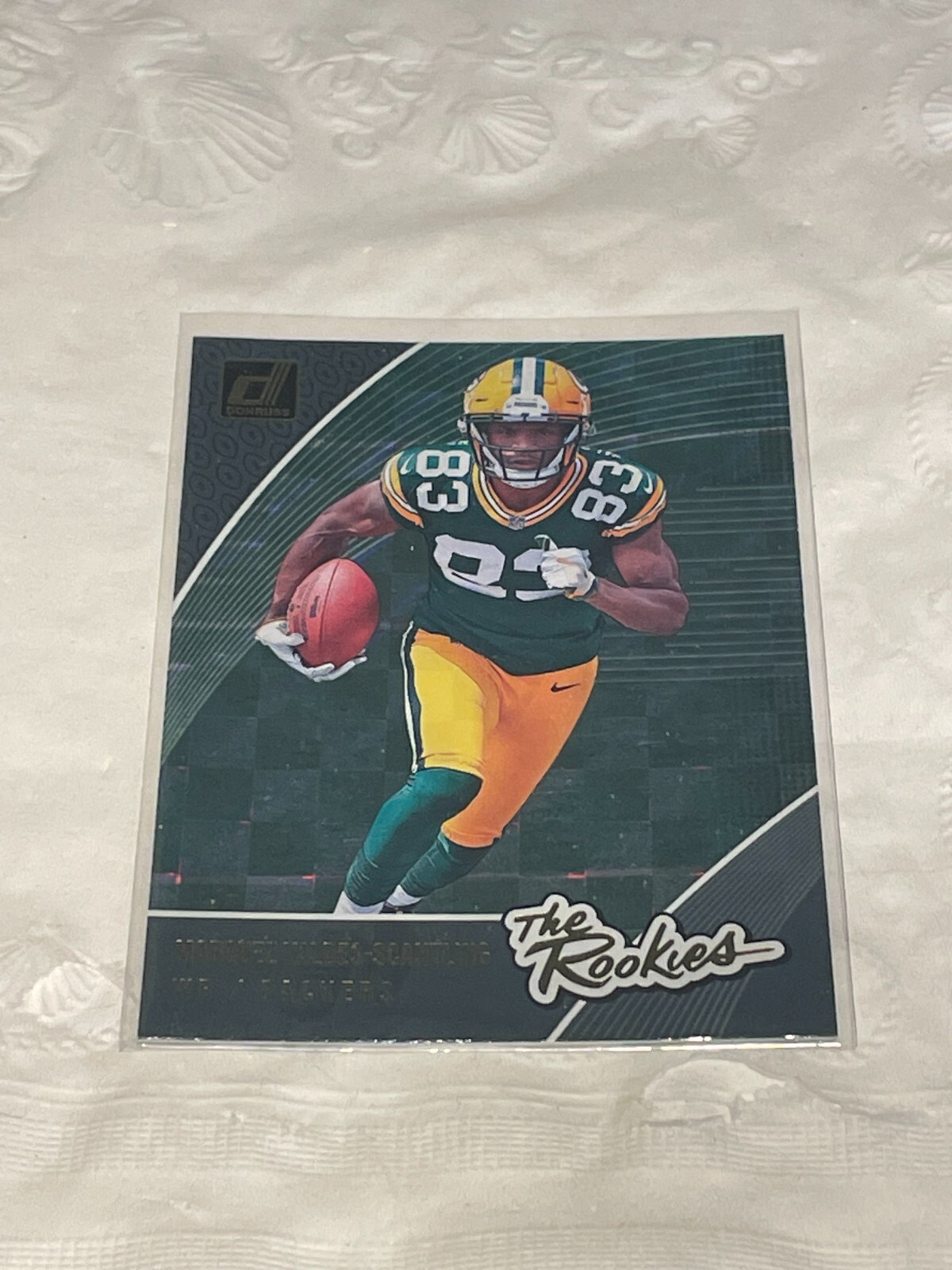 Marquez Valdes-Scantling Panini Donruss the Rookies #R36 Base