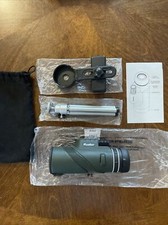 Pankoo 40X60 Monocular Telescope with Smartphone Holder  Tripod
