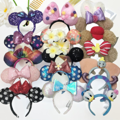 200 Styles Disney Parks American Mickey Loungefly Mermaid Minnie Ears Headband