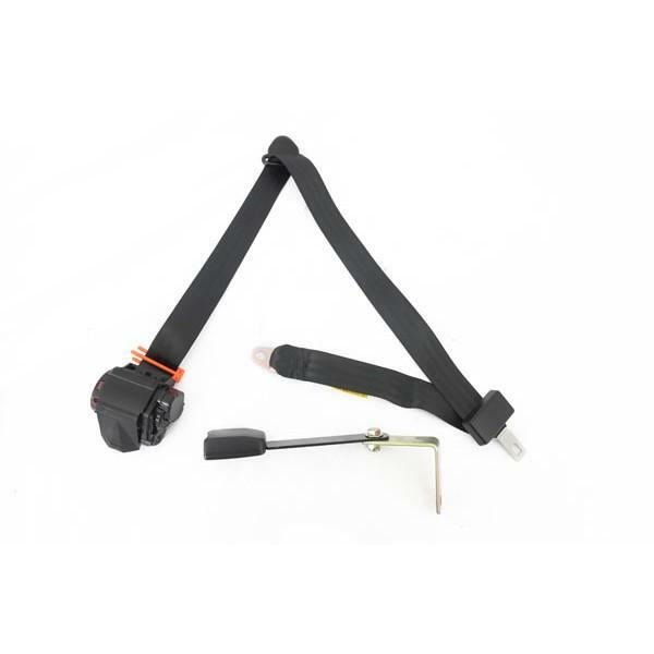 Ceinture 3 points noire Tri-Lock d'une finition premium pour Jeep TJ
