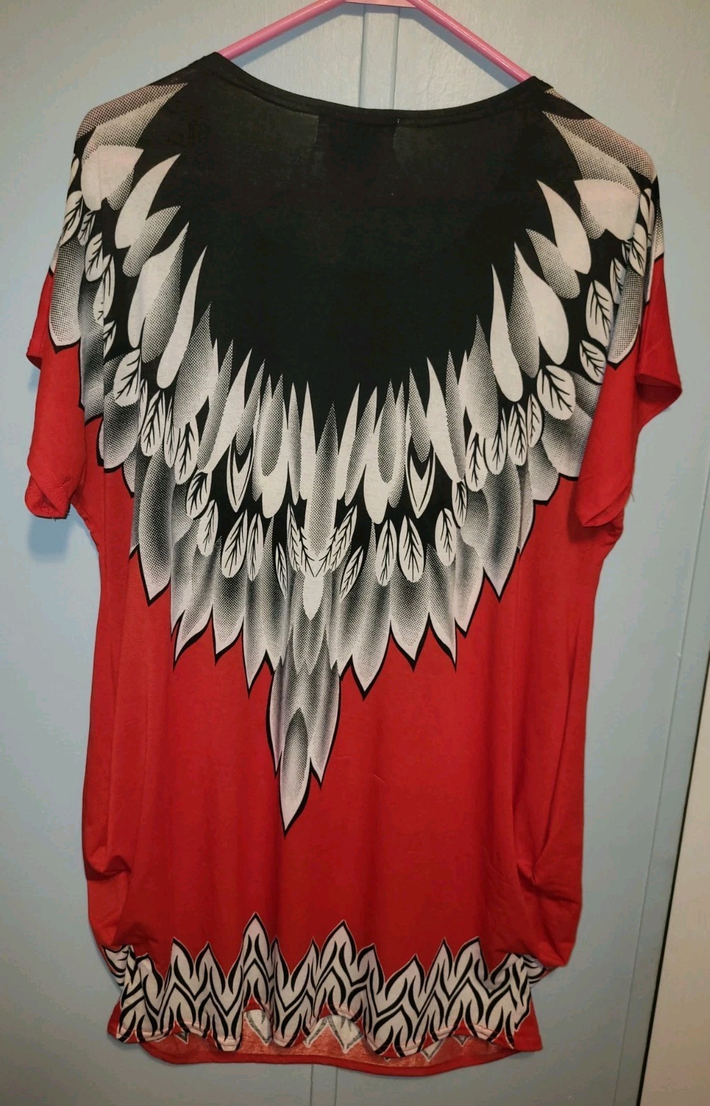 Ameri Mode Womens Red Feathers rhinestone Crystal… - image 19