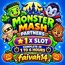 1 x Ranura de Transporte - 4 Horas (MONSTER MASH PARTNERS) Mono_poly_Go Partner eventos