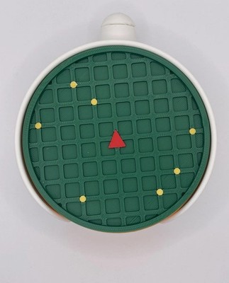 Dragon Ball Radar Coaster Set   8 Piece Set with Radar Holder | Anime-Inspired