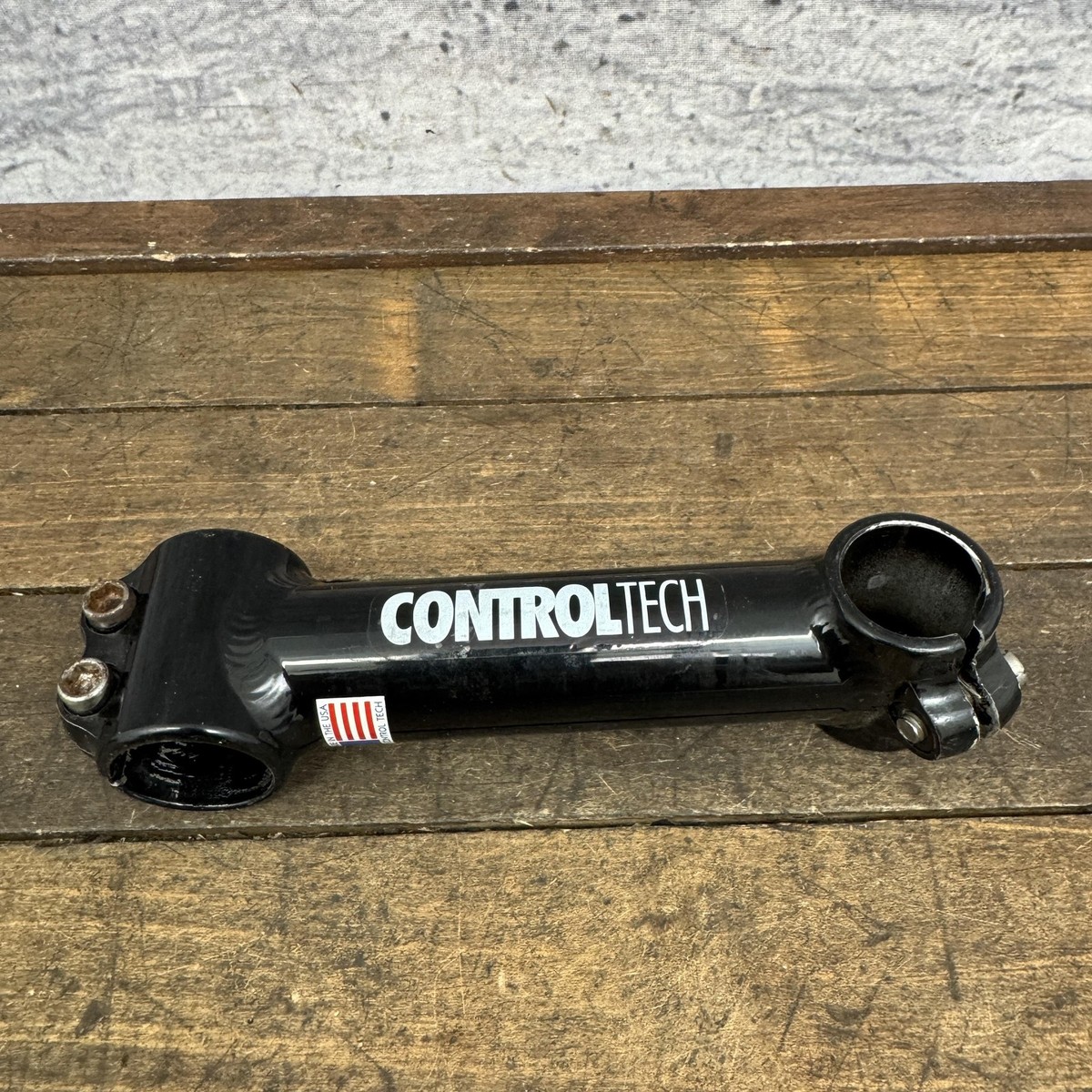 Vintage Control Tech Bike Stem 1 1/8 Threadless 25.4mm Clamp 90s