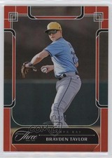 2024 Panini Three and Two Orange 10/25 Brayden Taylor #97 uk2