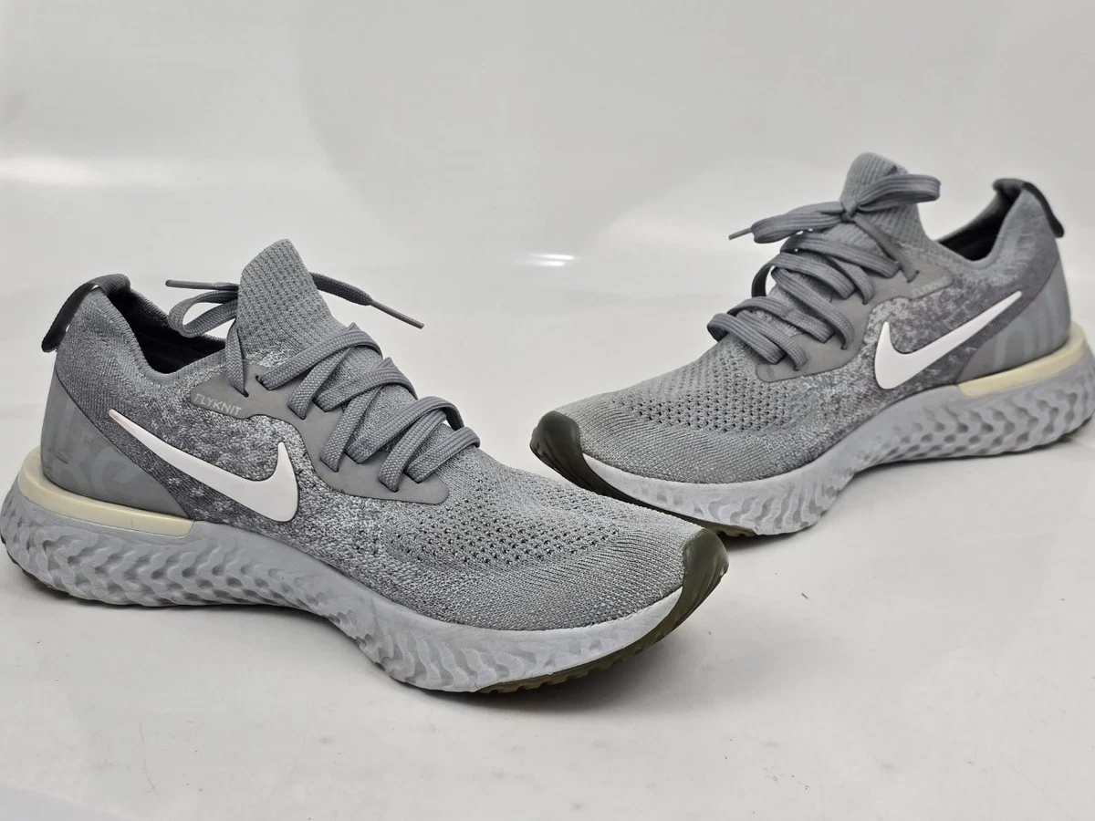 Nike Epic React Flyknit Wolf Grey for Sale | Authenticity  display picture 3