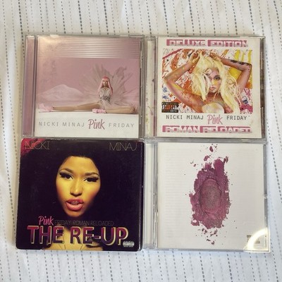 NICKI MINAJ CD BUNDLE AS IS PINK FRIDAY, ROMAN RELOADED, REUP, PINK PRINT
