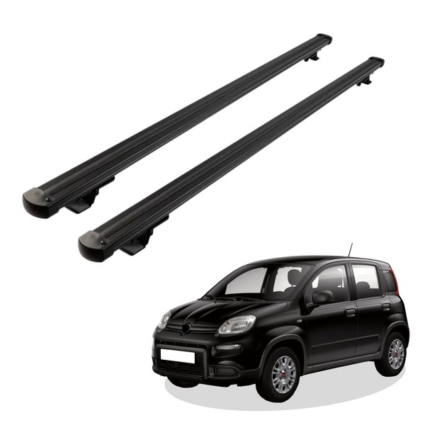 DachträGer Passend FüR Fiat Panda Ab Baujahr 2011 V1 In Schwarz-image
