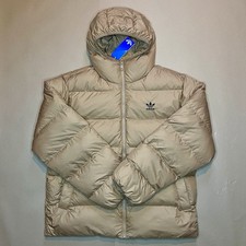 Adidas Originals Tonal Hooded Commercial Puffer Jacket Coat Medium Brand New✅